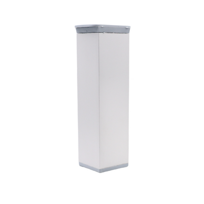 Čtvercová noha nábytku 40x40mm - H150mm - Hliník