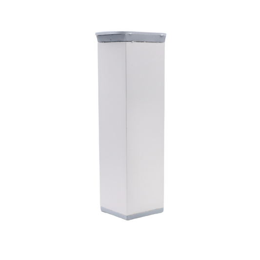 Čtvercová noha nábytku 40x40mm - H150mm - Hliník – Furnica