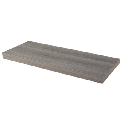 Plovoucí police - balení po 3 - dub šedý - 60 cm