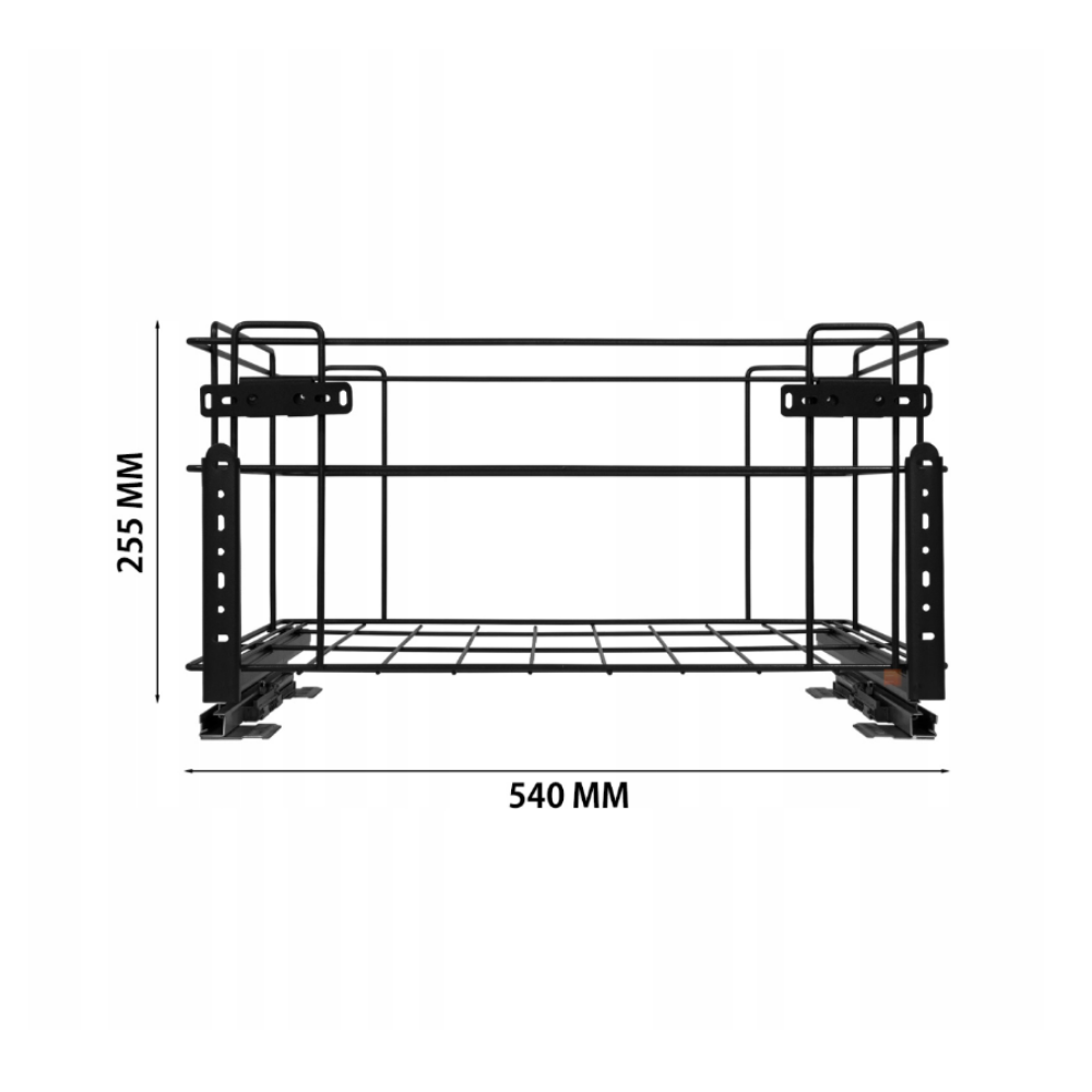 Koš na tříděný odpad s tlumeným zavíráním - 3x15 l + 1x6 l - skříňka 60 cm