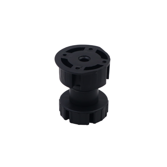 Kuchyňská skříňka noha 60 mm - černá