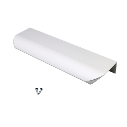 Okrajový úchop kulatého profilu 128 mm (celková délka 148 mm) - hliník – Furnica