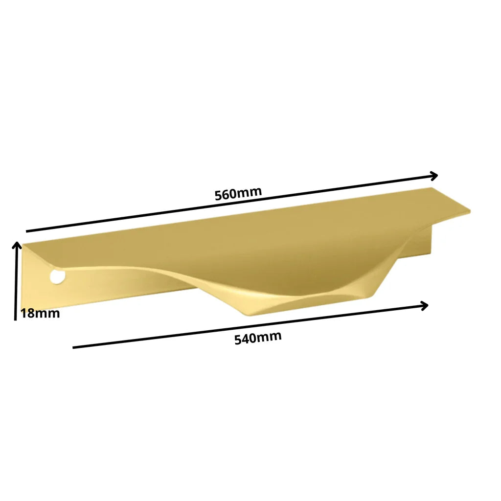 Profilová rukojeť Edge Grip UA04 540 mm (celková délka 560 mm) - zlatá