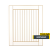Dveře do kuchyně typu Shaker - Dortmund, výška dveří: 570 mm - 1289 mm - Šířka skříně: 50 cm