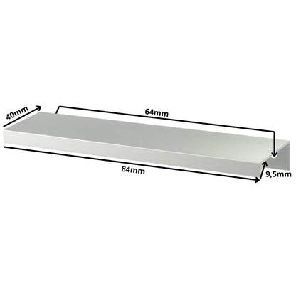 Profilová rukojeť Edge Grip FE06 64 mm (celková délka 84 mm) - elektrolyticky leštěná