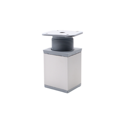 Čtvercová noha nábytku 40x40mm - H60mm - Hliník (2) – Furnica