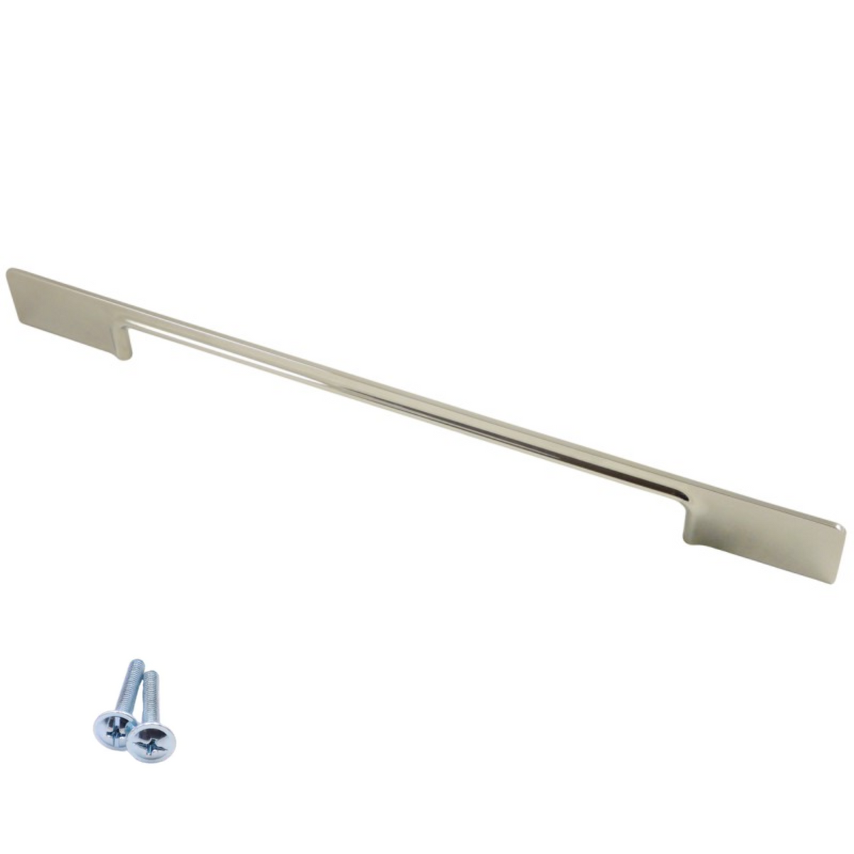 Nábytková rukojeť 256 mm U086 - kartáčovaná ocel – Furnica