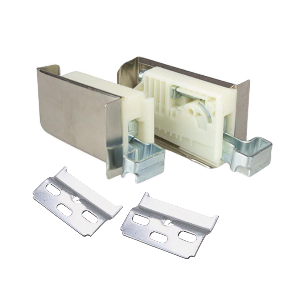 Nastavitelný držák skříně, L+R - 3D Premium - Satin – Furnica