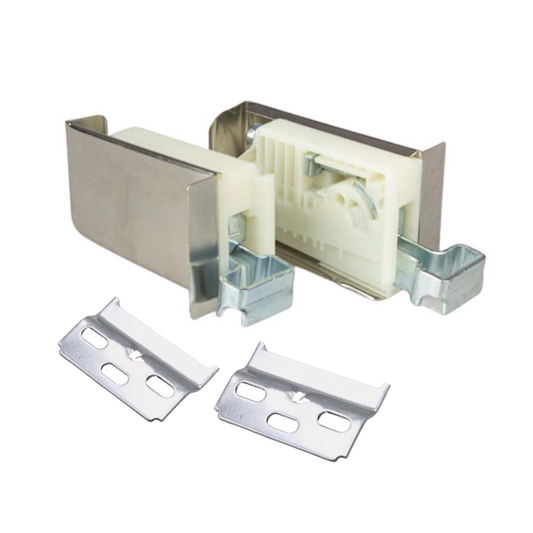 Nastavitelný držák skříně, L+R - 3D Premium - Satin – Furnica
