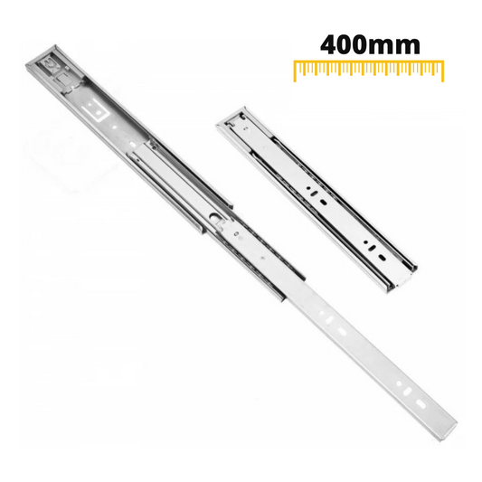Výsuvy zásuvek push to open 400 mm - H45 (pravá a levá strana)