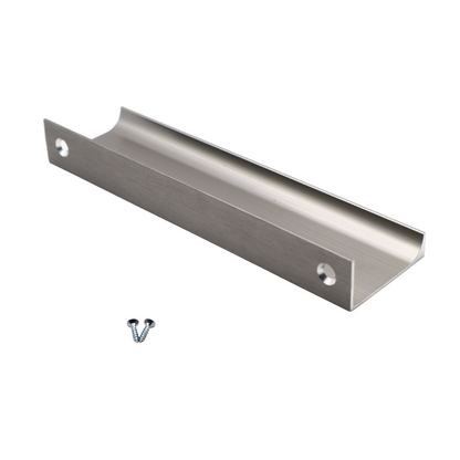 Profil rukojeti Edge Grip 128 mm (celková délka 148 mm) - kartáčovaná ocel (2) – Furnica
