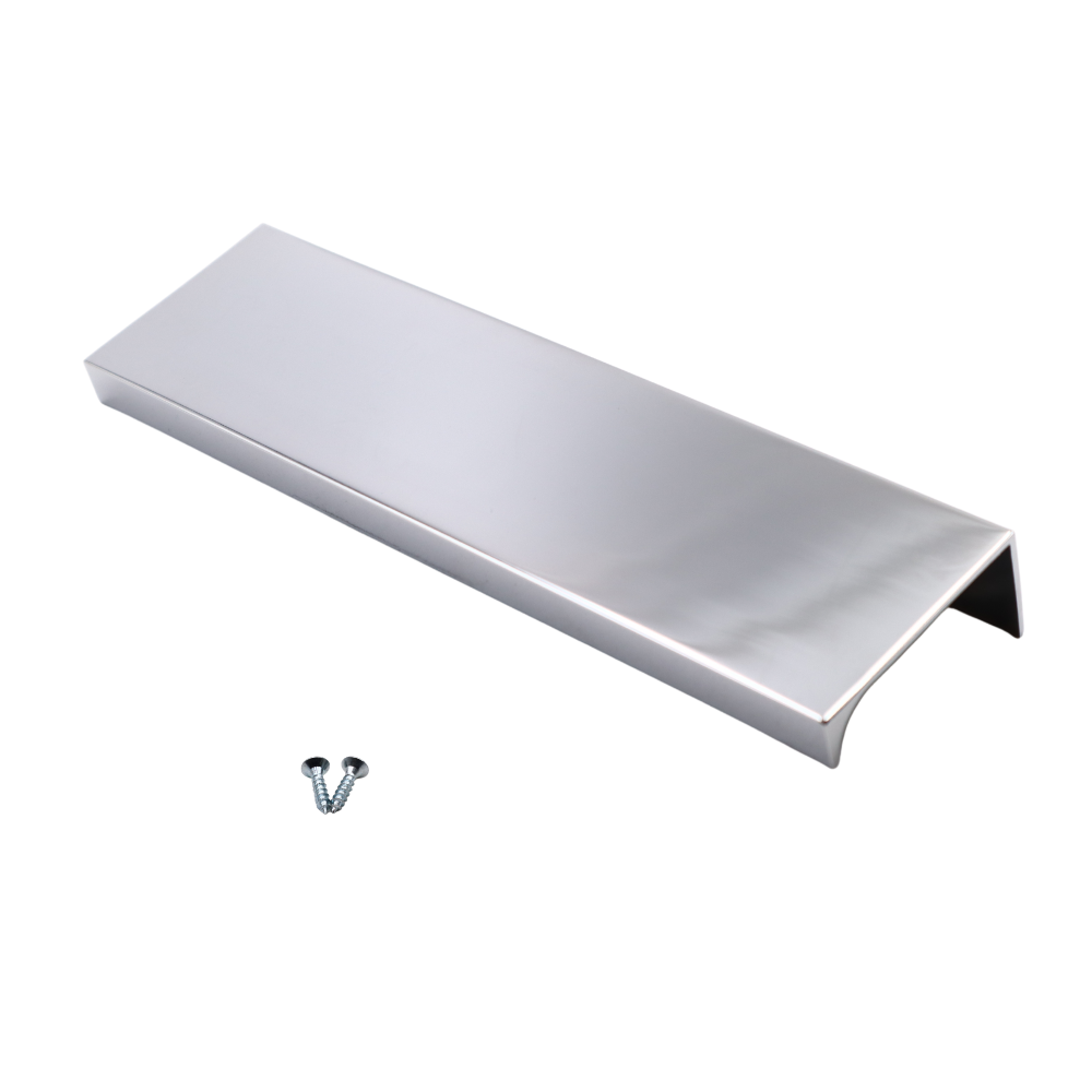 Profil rukojeti Edge Grip 128 mm (celková délka 148 mm) - chrom – Furnica