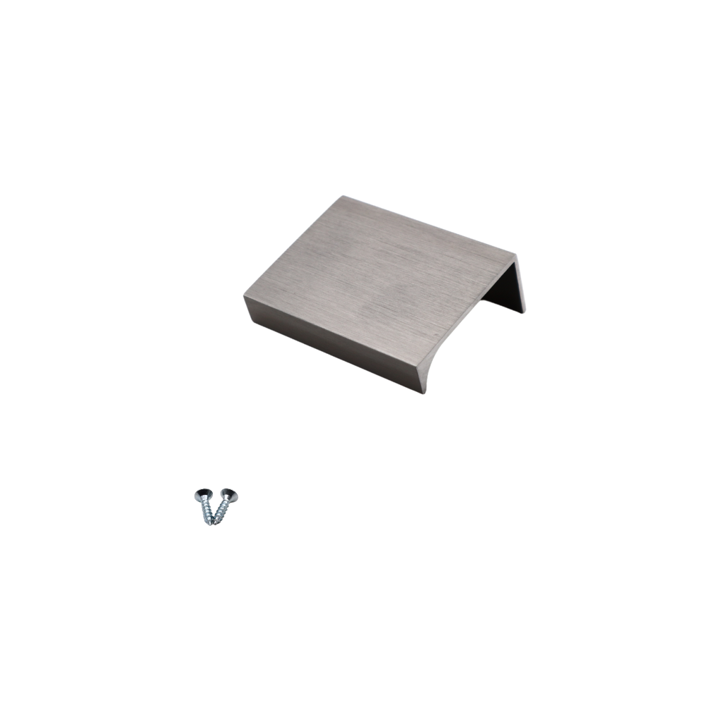 Profil rukojeti Edge Grip 32 mm (celková délka 52 mm) - kartáčovaná ocel – Furnica