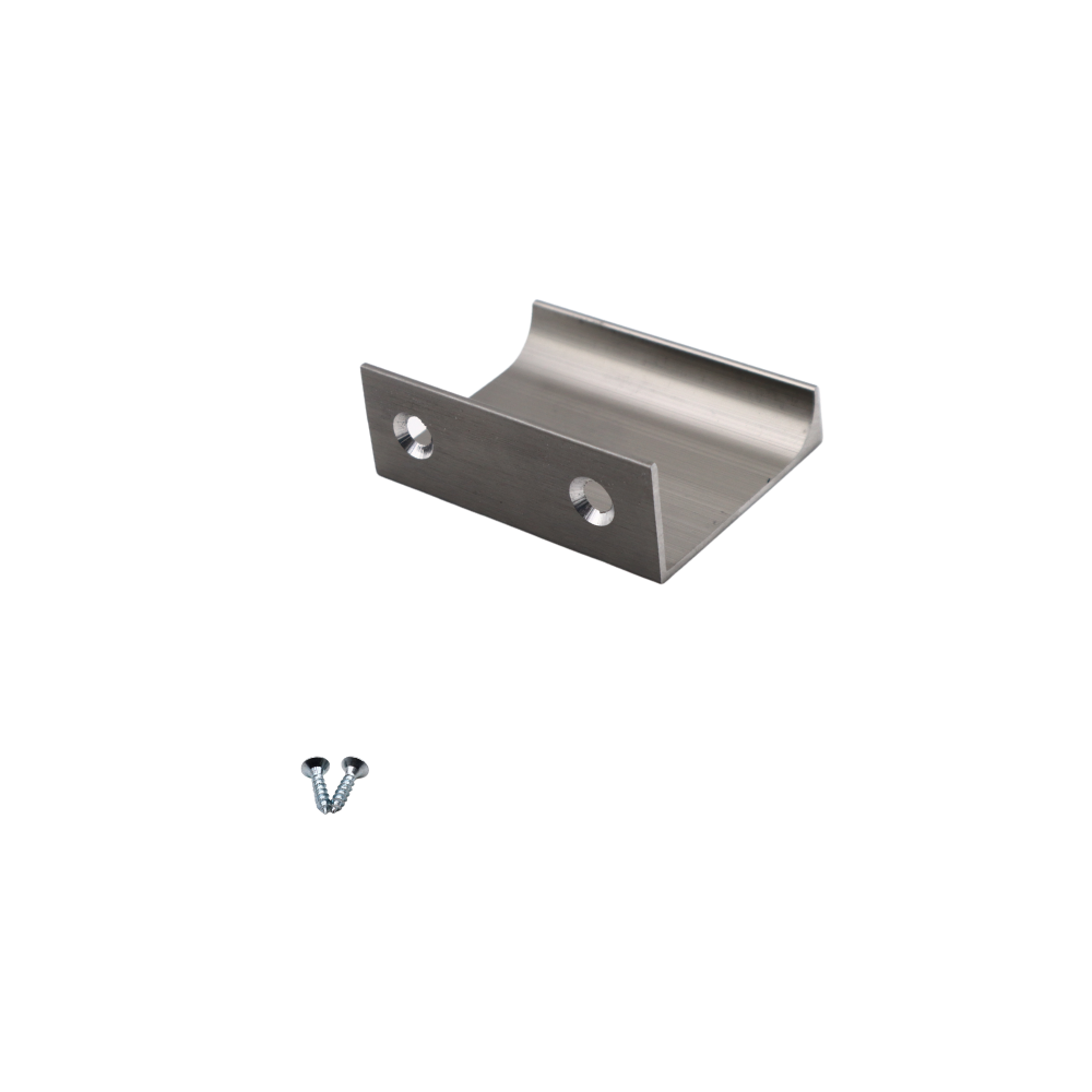 Profil rukojeti Edge Grip 32 mm (celková délka 52 mm) - kartáčovaná ocel (3) – Furnica