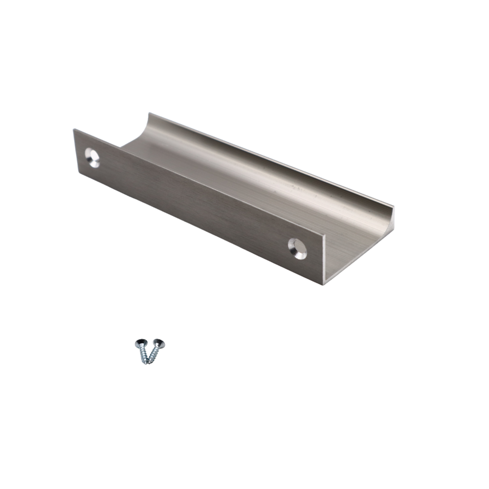 Profil rukojeti Edge Grip 96 mm (celková délka 116 mm) - kartáčovaná ocel (2) – Furnica