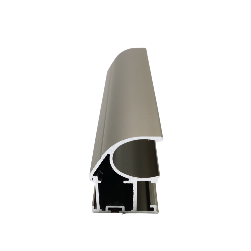 GABRIEL 10mm Vertikální hliníkový profil s rukojetí 270cm - šampaňská anodizace