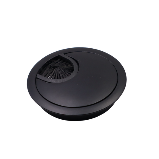 Kovový kabelový průchod 60 mm - černý – Furnica