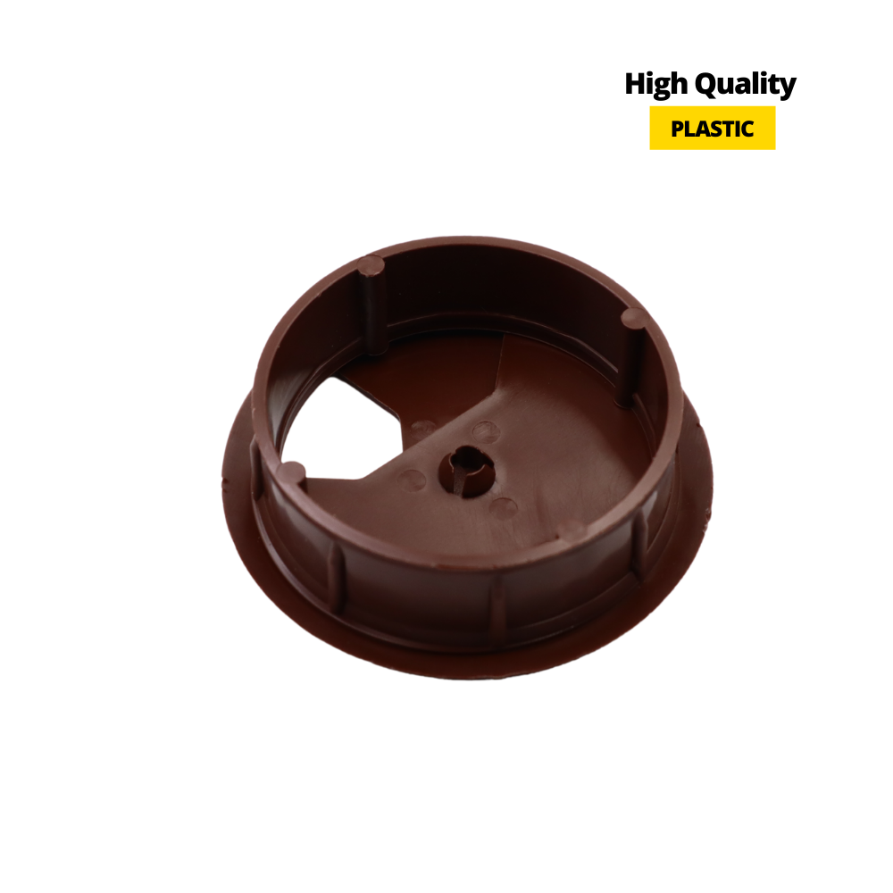 Plastový kabelový průchod Ø60mm, tmavě hnědý (3) – Furnica