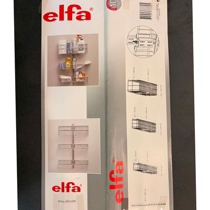 Košový systém na dvířka a stěnu Elfa - chrom