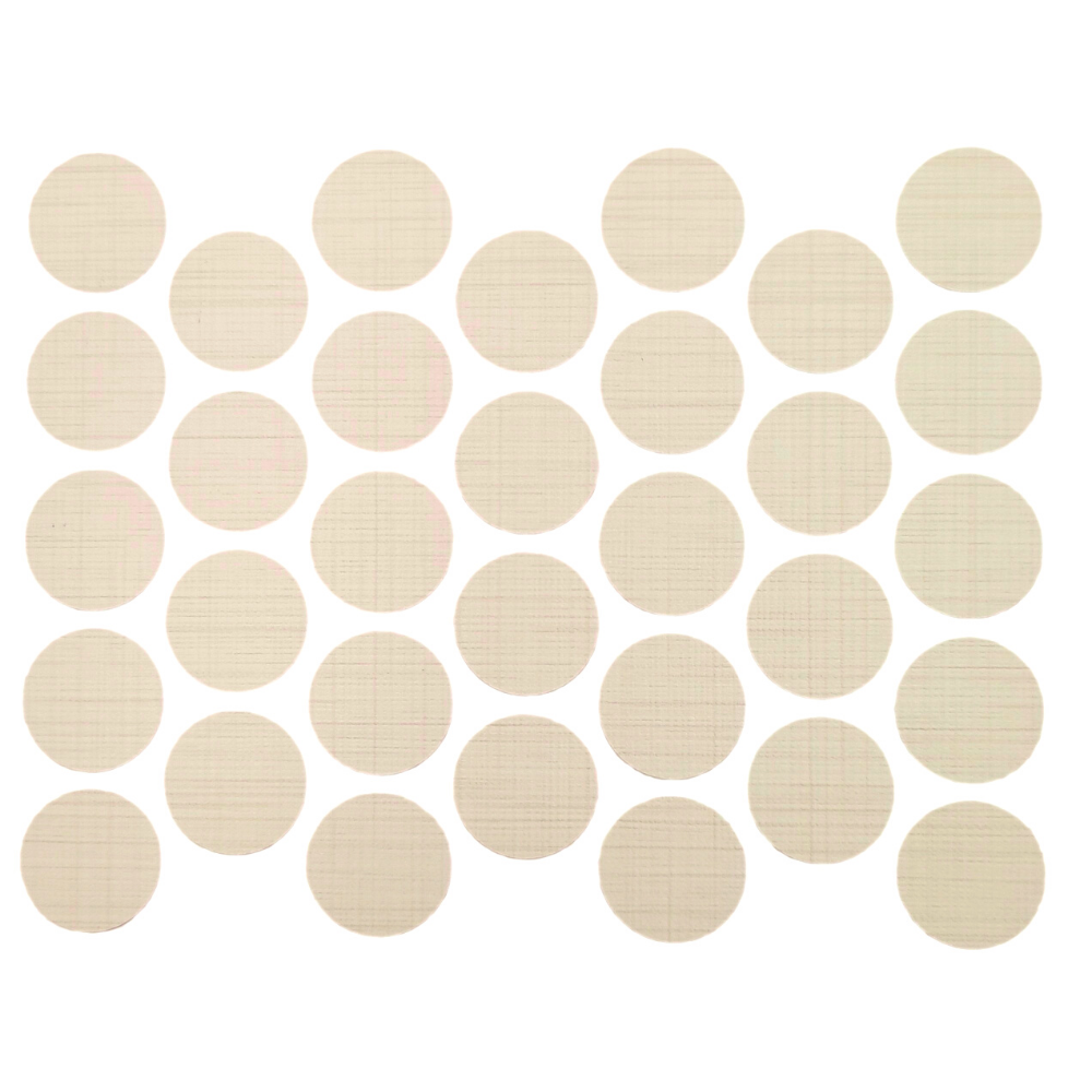 Samolepící krytky na šrouby - Trend béžová 18mm – Furnica