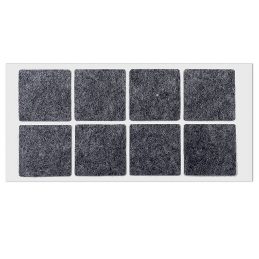 Samolepící filcová podložka 50x50mm šedá – Furnica