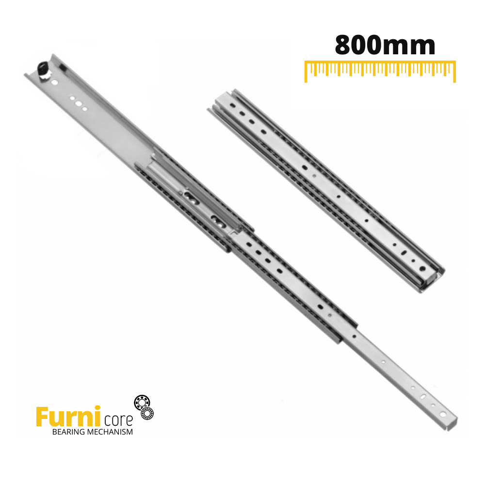 Sada kuličkových výsuvů (levý a pravý), H53 (29) – Furnica