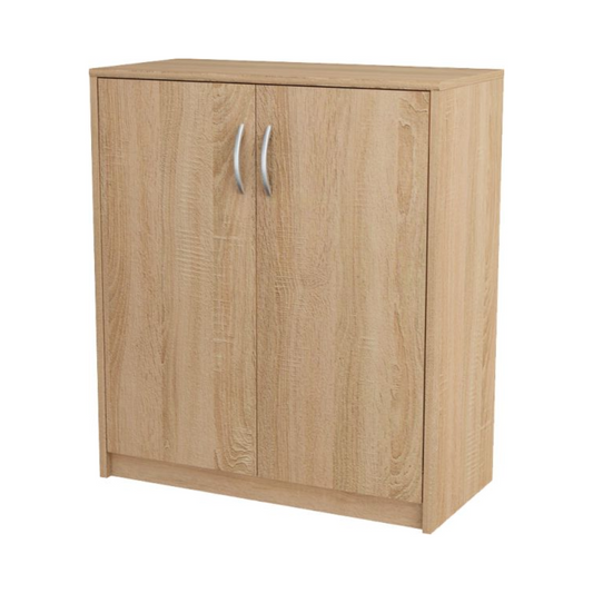 JULIA - Skříňka s policemi - 2 dveře - Sonoma dub H85cm Š74cm H35cm
