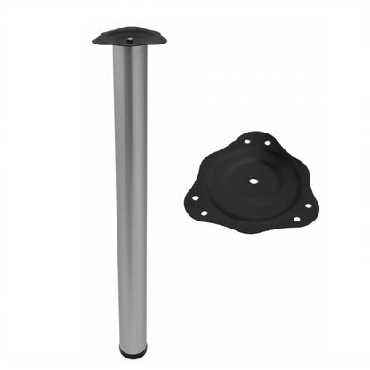 Nastavitelná noha nábytku 710 mm - hliník – Furnica
