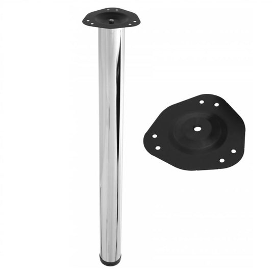 Nastavitelná noha nábytku 710 mm - chrom – Furnica