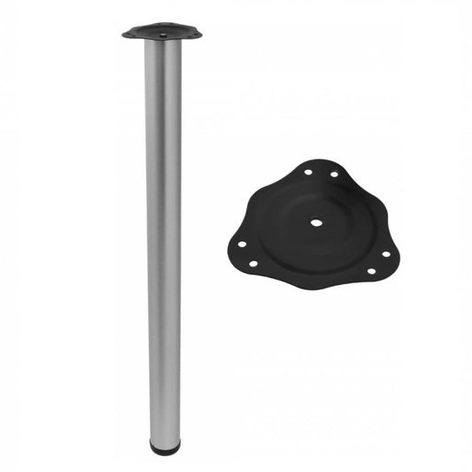 Nastavitelná noha nábytku 820 mm - hliník – Furnica