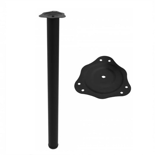 Nastavitelná noha nábytku 820 mm - černá – Furnica