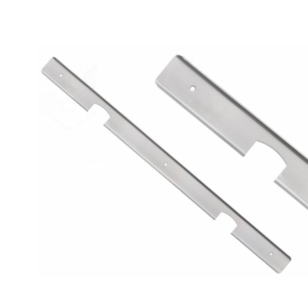 Úhelový pruh pro pracovní desku o šířce 38 mm R-3 – Stříbro – Furnica