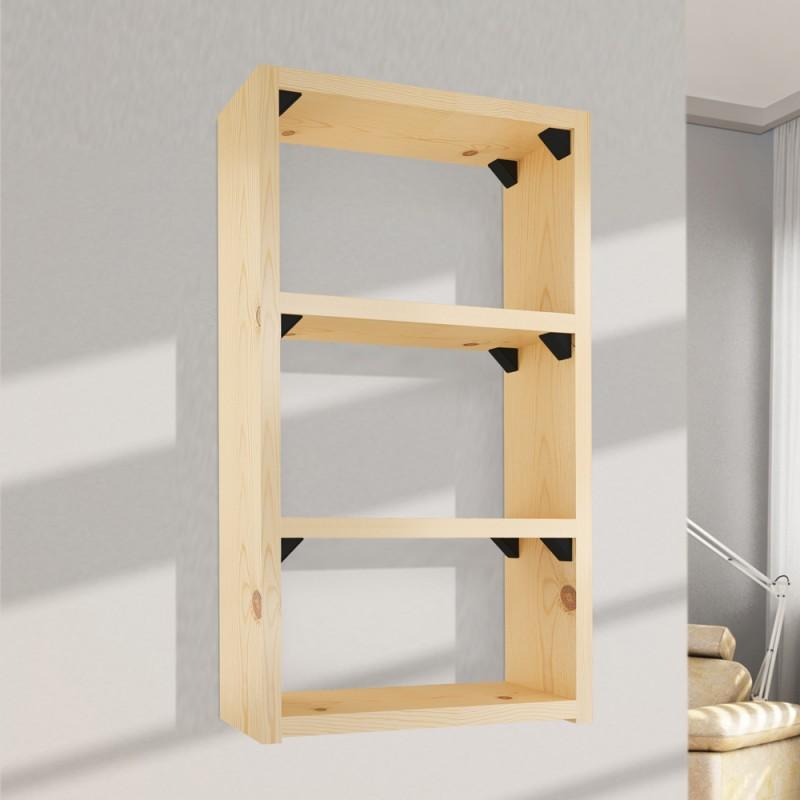 Kabinetní rohové spony plastové - černé 100 kusů (4) – Furnica