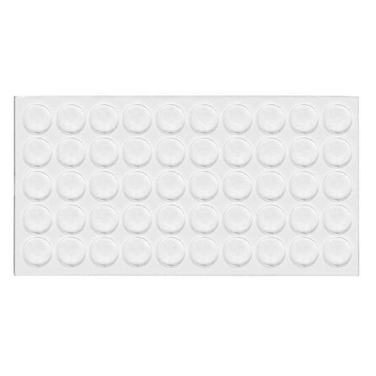 Cabinet door bumper - self-adhesive silicon 10x1.6mm - 50pcs NTP Ø10x1.6mm 