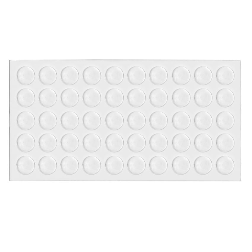Nárazník na dveře skříně - samolepící silikon 9x2mm - 50 kusů – Furnica
