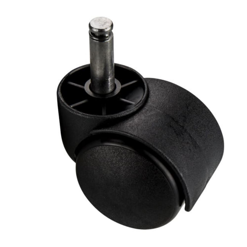 Nábytek plastové otočné kolo s montážním kolíkem 10 mm - Ø50 mm – Furnica