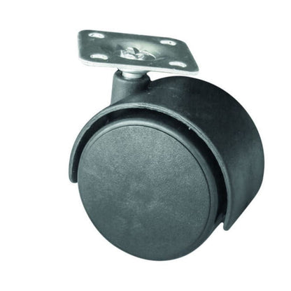 Nábytek plastové otočné kolo s montážní deskou Ø40mm – Furnica