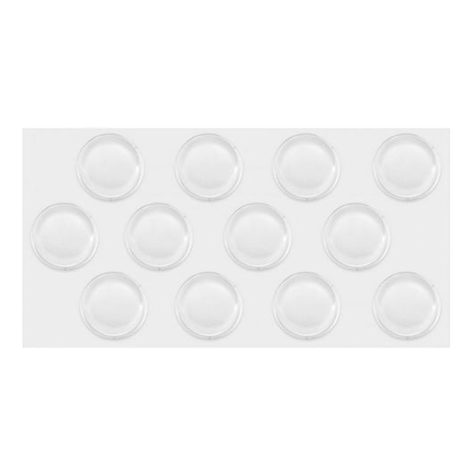 Glass protective pads - 18x3.8mm - 12pcs NTP Ø18x3.8mm - 12pcs 