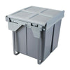 Vysouvací odpadkový koš do kuchyně - 2x34L - skříňka o šířce 600mm