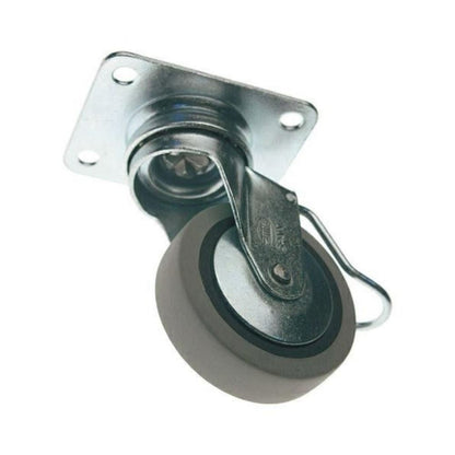 Gumové kolečko s brzdou Ø40mm (3) – Furnica