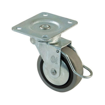 Gumové kolečko s brzdou Ø40mm (2) – Furnica