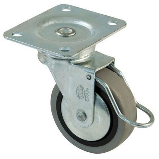 Gumové kolečko s brzdou Ø60mm (2) – Furnica