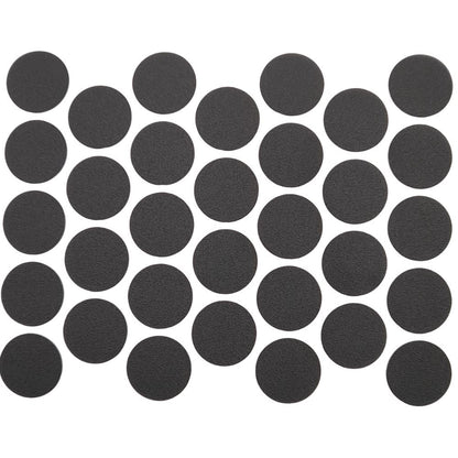 Samolepící krytky na šrouby - černé 18 mm – Furnica
