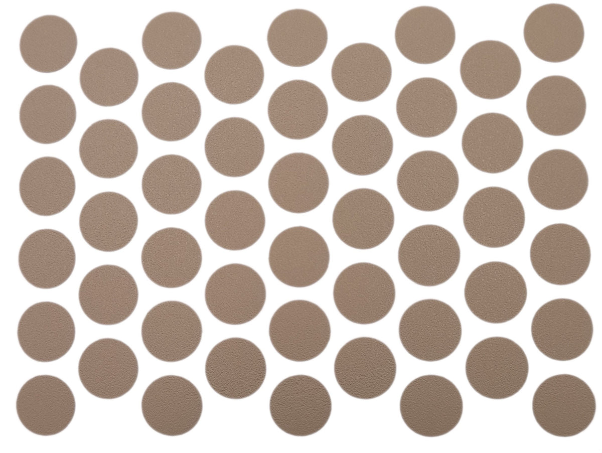 Samolepící krytky na šrouby - Cappuccino 14mm – Furnica