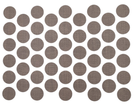 Samolepící krytky na šrouby - bavlněná latte 14 mm – Furnica