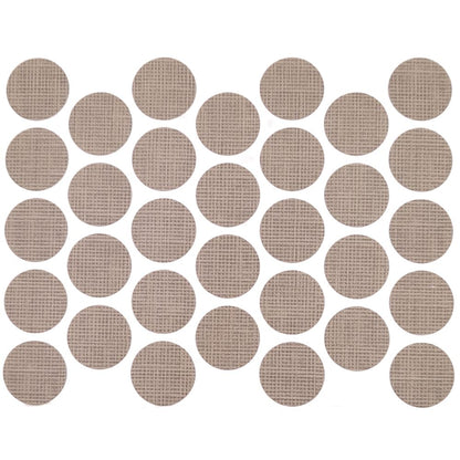 Samolepící krytky na šrouby - bavlněná latte 18 mm – Furnica