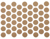 Samolepící krytky na šrouby - javor 14 mm