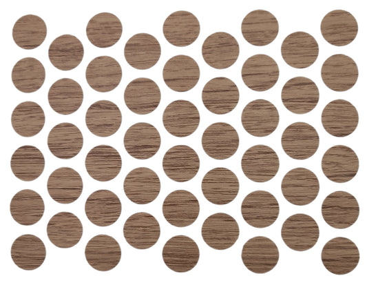 Screw cover caps Self-Adhesive - Oak Halifax 14mm Furnica 