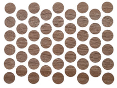 Samolepící krytky na šrouby - dub Sonoma 14 mm