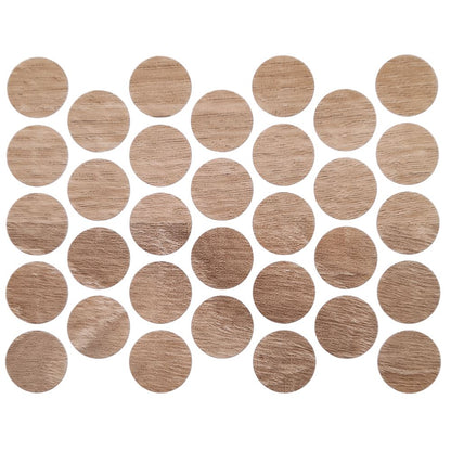 Screw cover caps Self-Adhesive - Oak Sonoma 18mm Furnica 